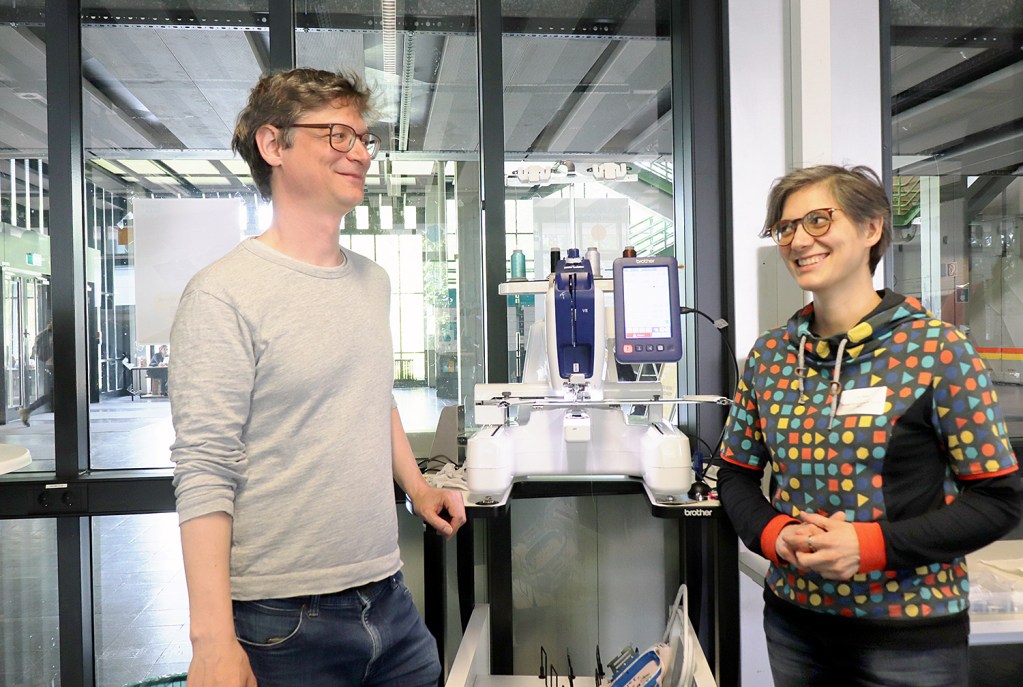 Christophe Vaillant und Lisa Jakobi von der Glasbox