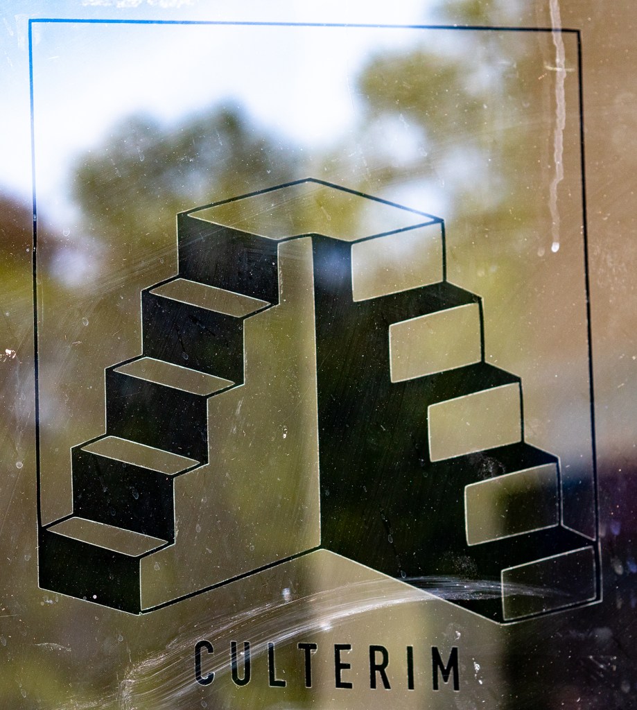 Logo des Projekts "Culterium" im Kaufland am Gesundbrunnen. Foto: Sulamith Sallmann