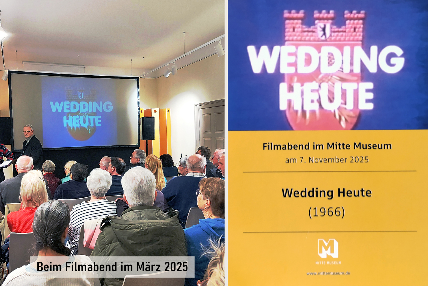 Unterwegs im Wedding – 6. bis 12. November