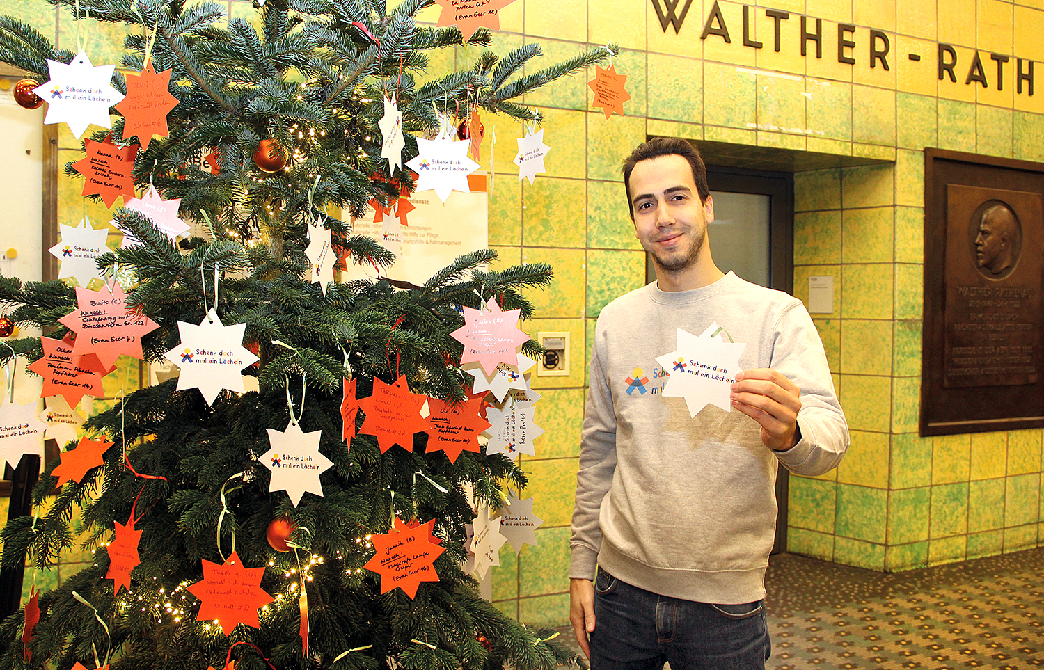 Wunschbaum im Rathaus Wedding: So kannst du helfen