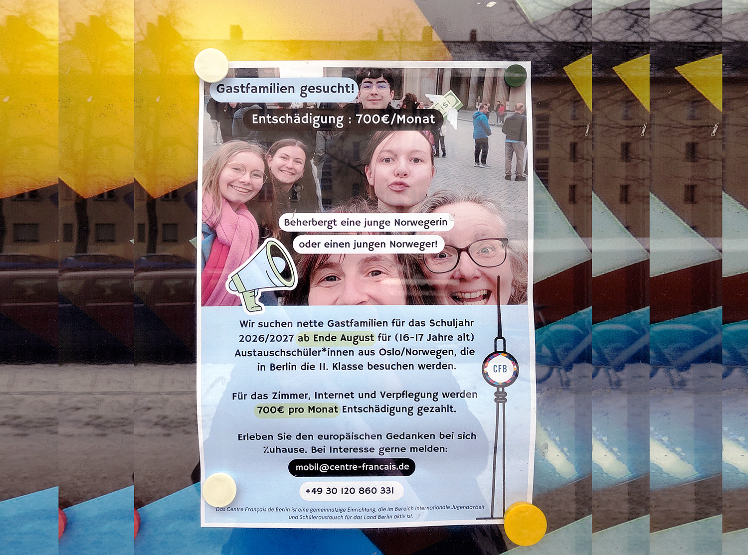 Hei, Berlin! Jugendliche aus Oslo suchen Gastfamilien