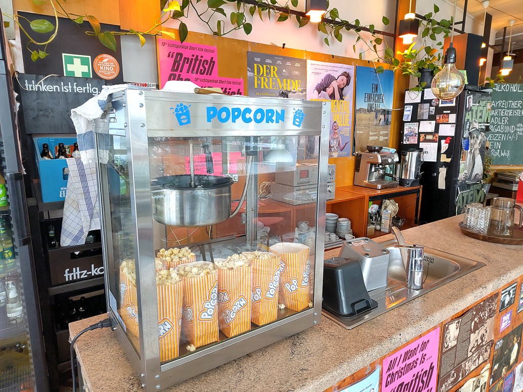 Neu im City Kino Wedding: Es gibt auch Popcorn
