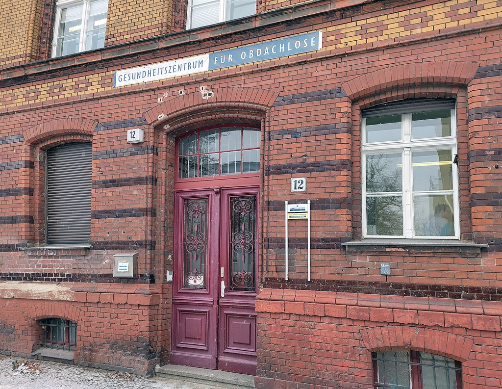 Das Gesundheitszentrum für Obdachlose in der Pflugstraße