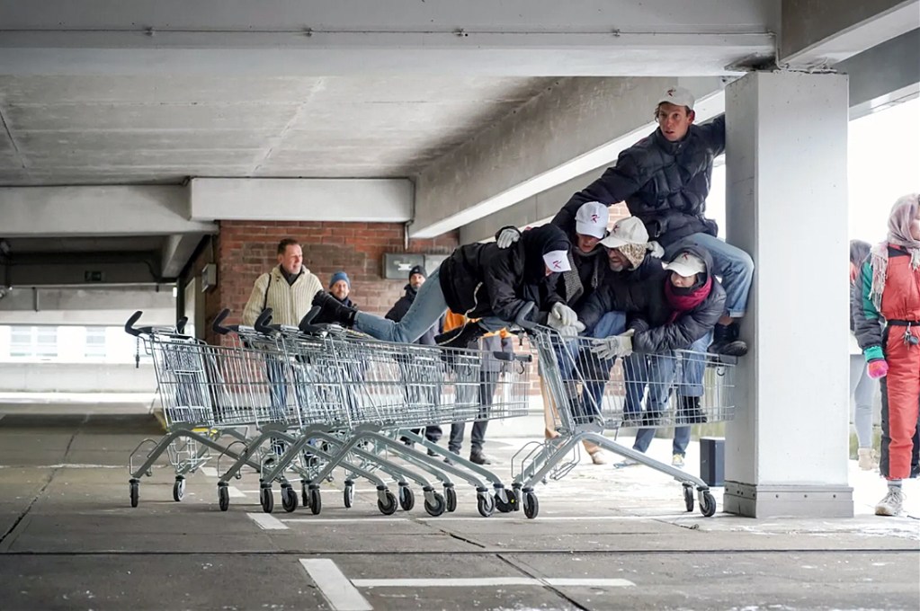 Bei der performativen Präsentation des Positionspapiers am 31. Januar 2026. Foto: Johannes Rau