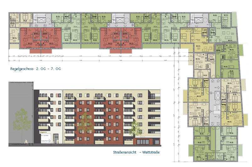 Im Busdepot entstehen Wohnungen