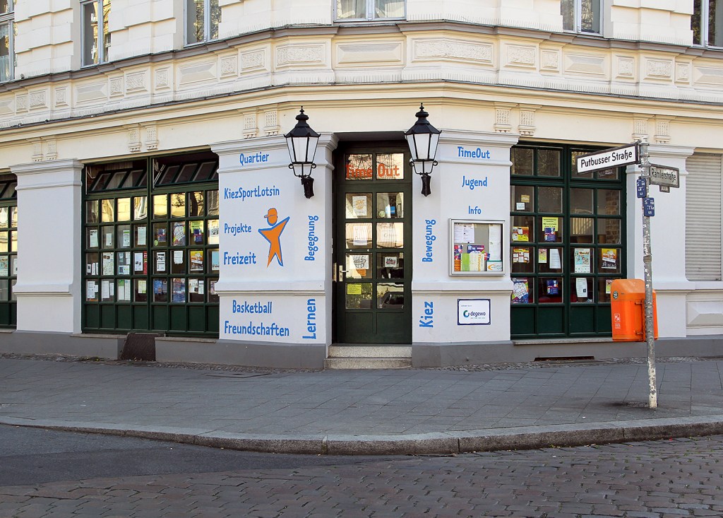 Das TimeOut in der Putbusser Straße. Foto: Hensel
