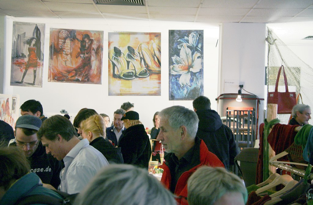 Weddingmarkt im März 2013 in der Brunnenstraße 64. Foto: Hensel
