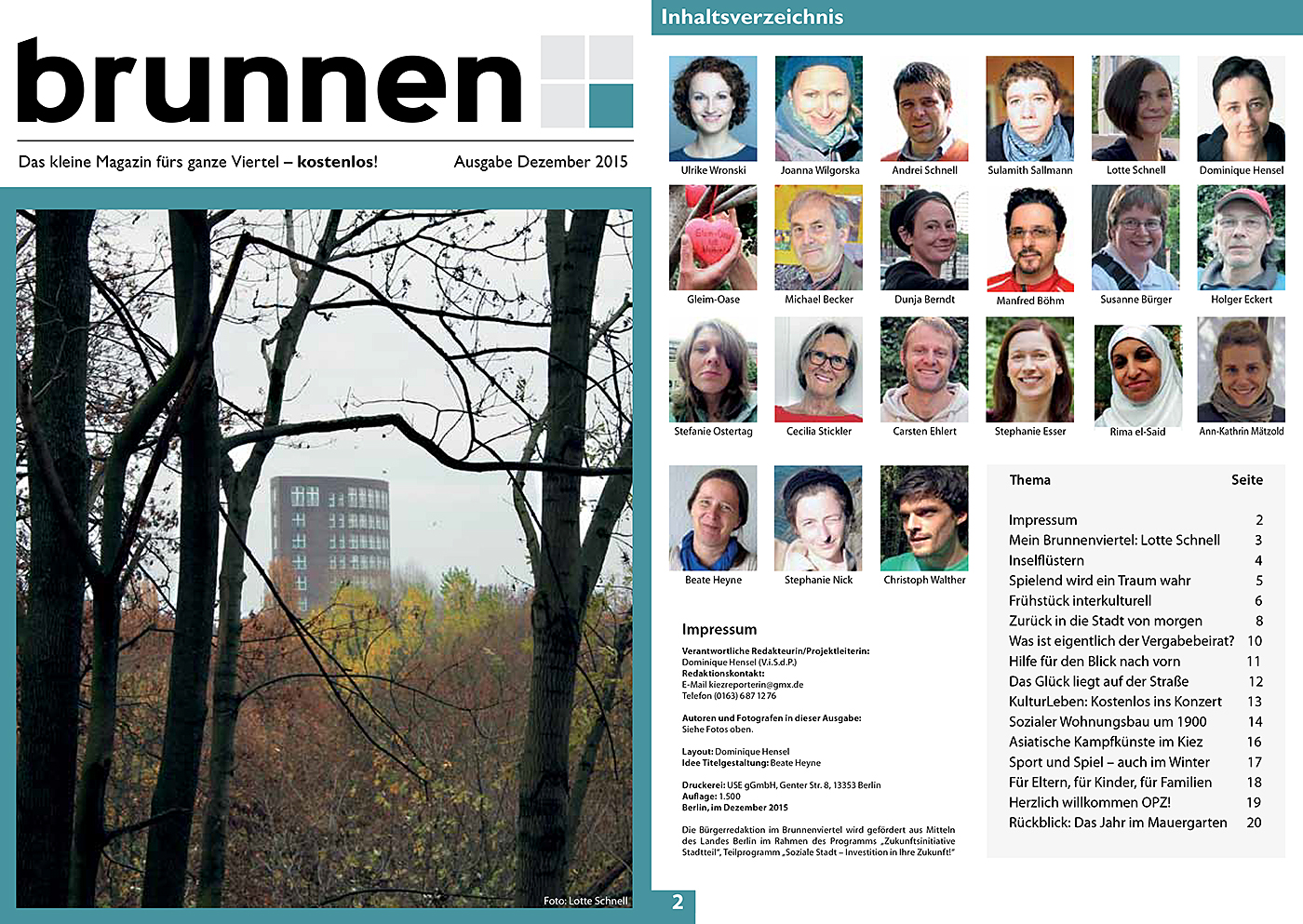 Neues Kiezmagazin: Die zweite Ausgabe ist da!