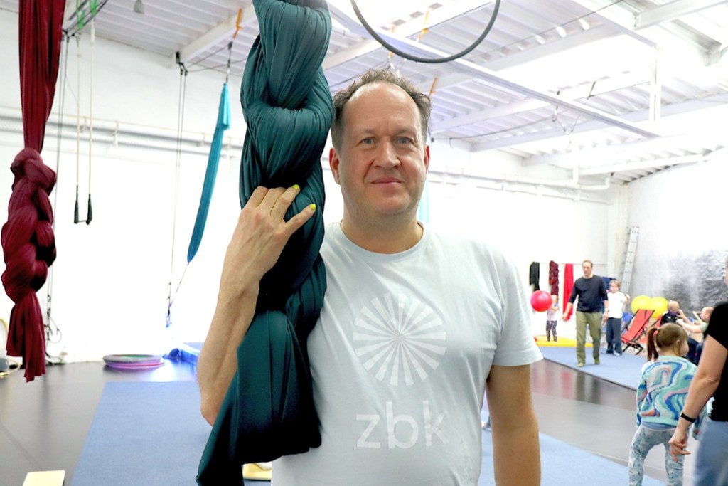 Pädagoge Michael Pigl ist Projektleiter von Circus Sonnenstich