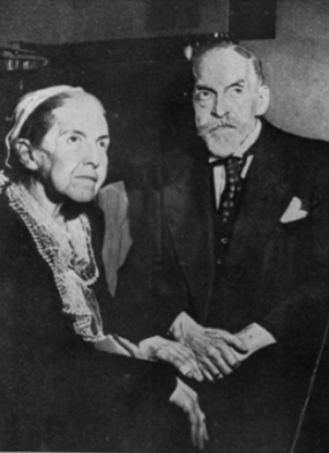 Hugo und Caecilie Heimann in New York um 1950. Foto: Leo Baeck Institute, Sammlung Hugo Heimann AR 208
