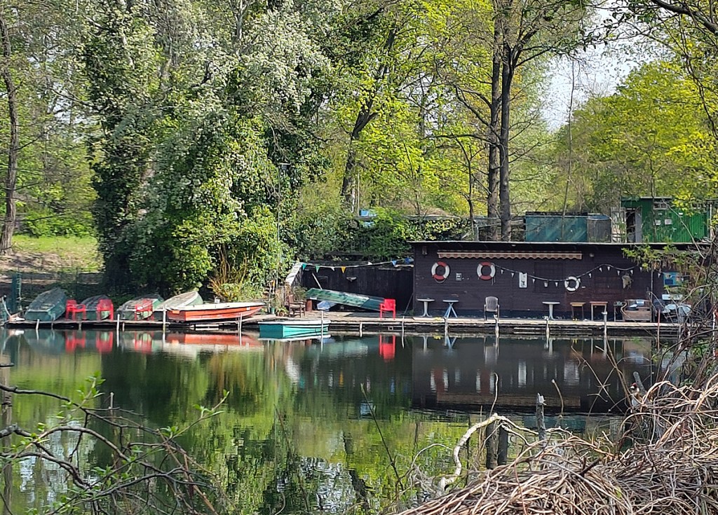 Blick auf die geschlossene Fischerpinte. Foto: Hensel