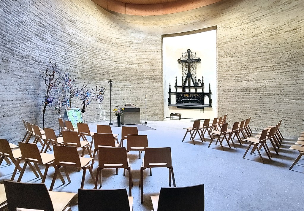 Blick in die Kapelle. Foto: Hensel