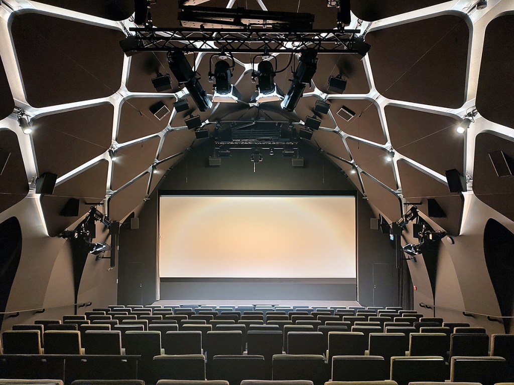 Blick in den Vorführungssaal im Kino Arsenal. Foto: Hensel