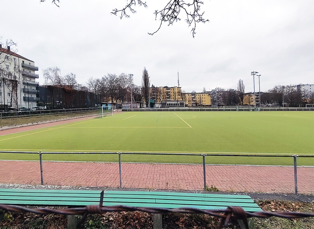 Die Sportanlage in der Cornelius-Fredericks-Straße. Foto: Hensel