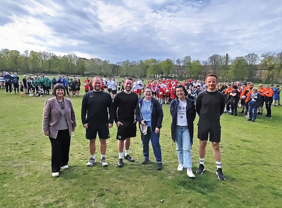 Wedding-Cup: Faustball-Jubiläum im Schillerpark