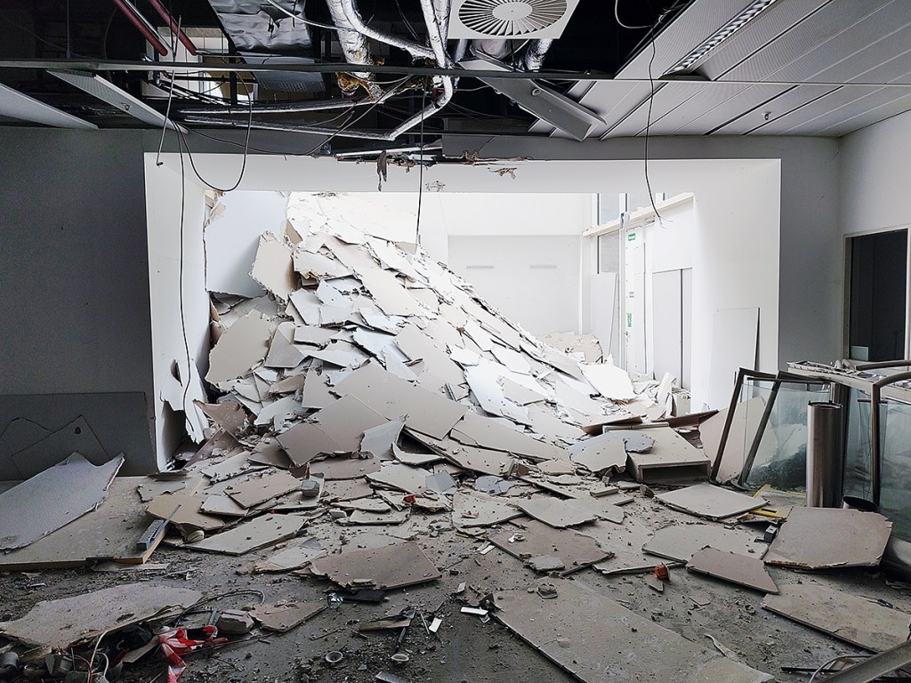Blick in die alte Nixdorf-Fabrik. Foto: Hensel