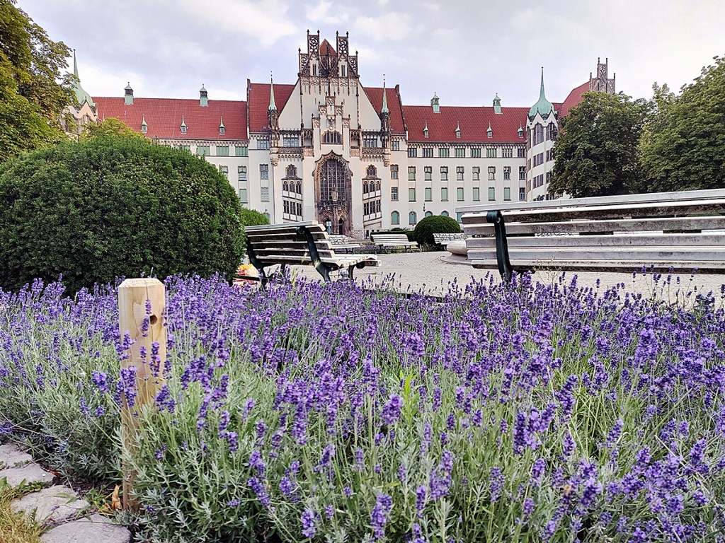 Der Brunnenplatz im Sommer. Teile des Platzes sollen umgestaltet werden. Foto: Hensel