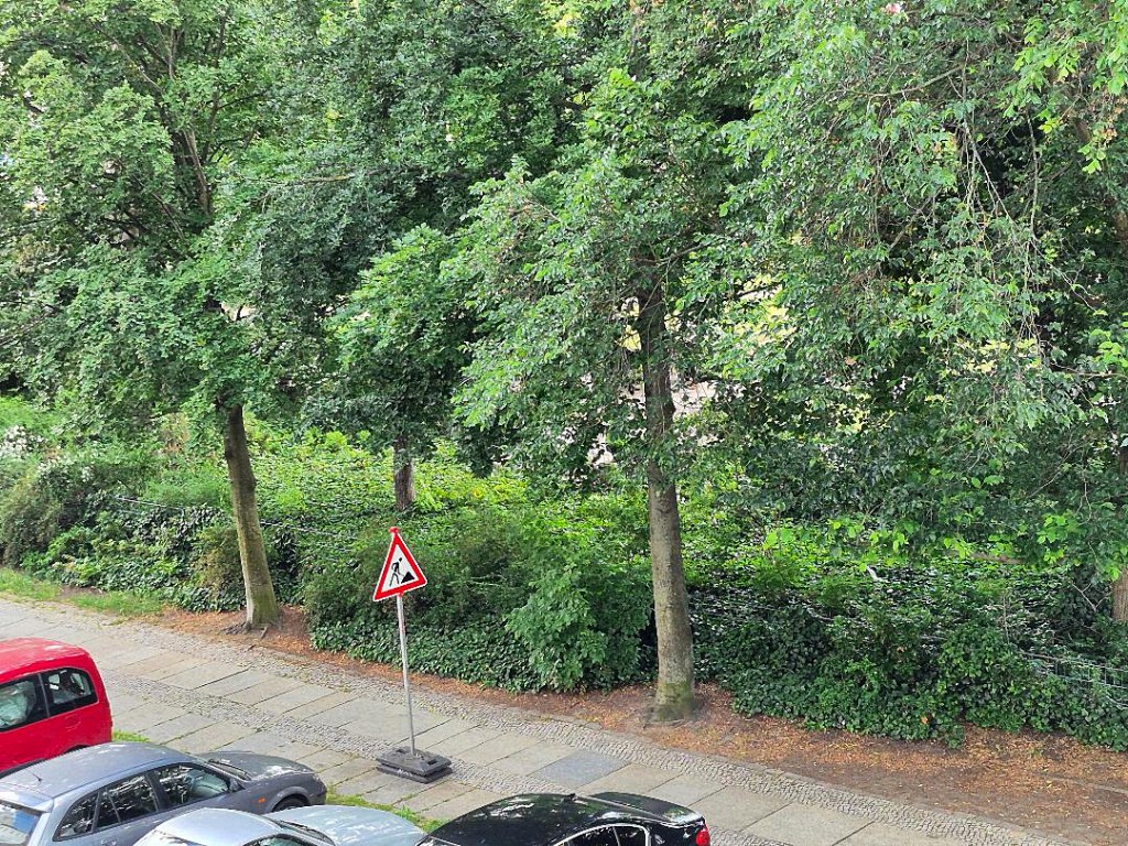 Das Baustellenschild ist neu in der Thurneysserstraße. Foto: Gordana Radović