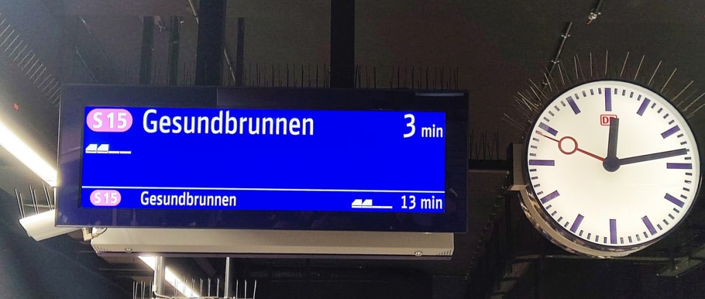 S15 fährt im 10 Minuten Takt