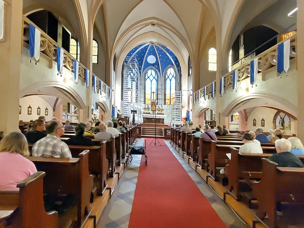 Blick in die Kirche St. Afra in der Graunstraße. Foto: Hensel