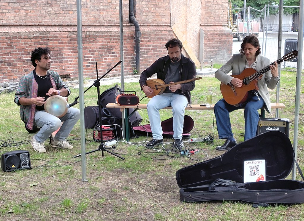 "Saz Stories" vereinten anatolische Musik, Jazz und freie Improvisation. Foto: Hensel