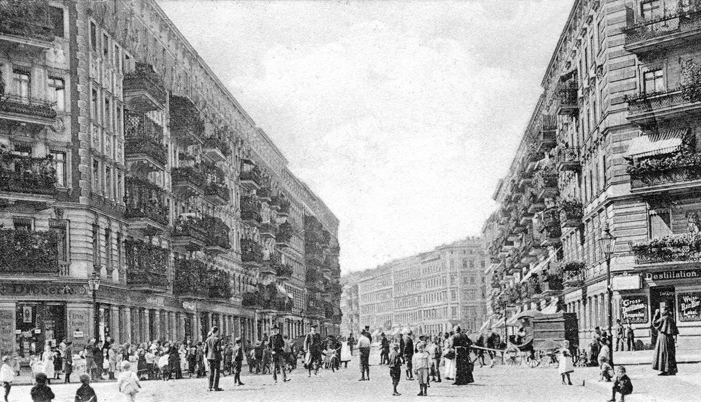 Gestern und heute: Gleimstraße