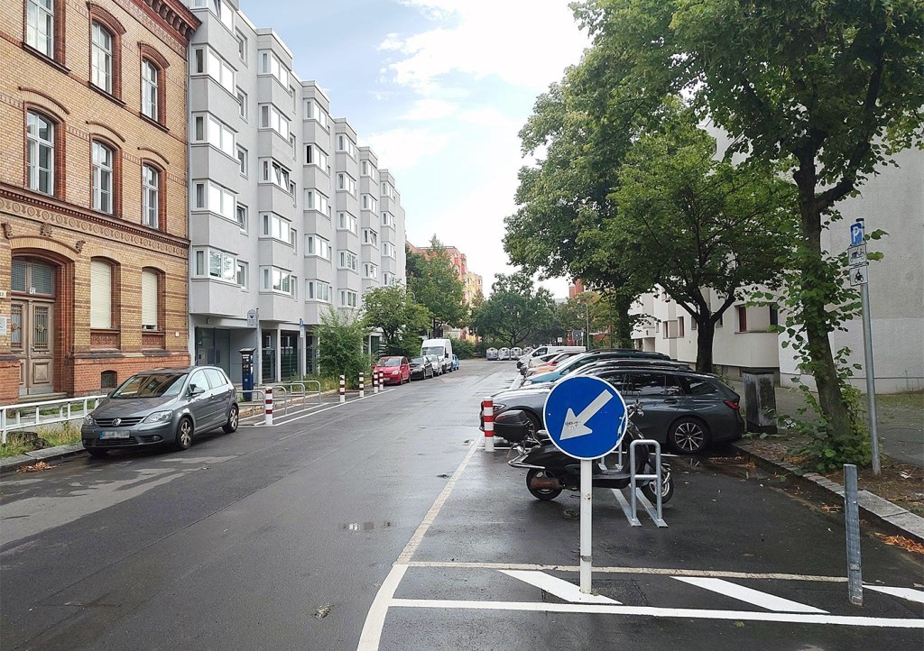 Abschnitt der Demminer Straße