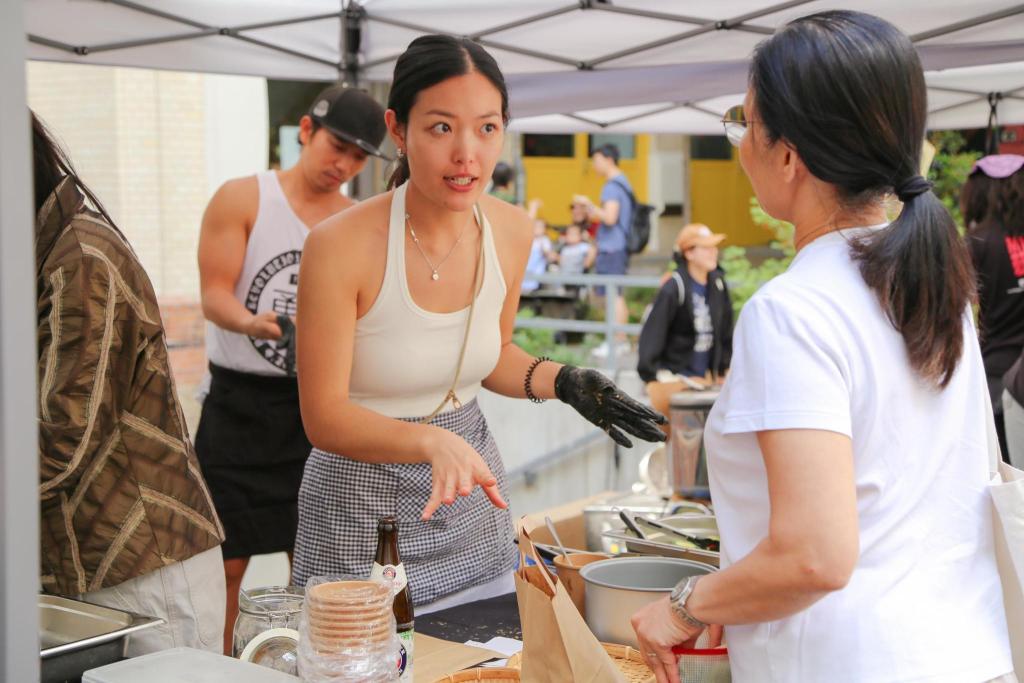 Essensstand beim Taiwan Kulturtag