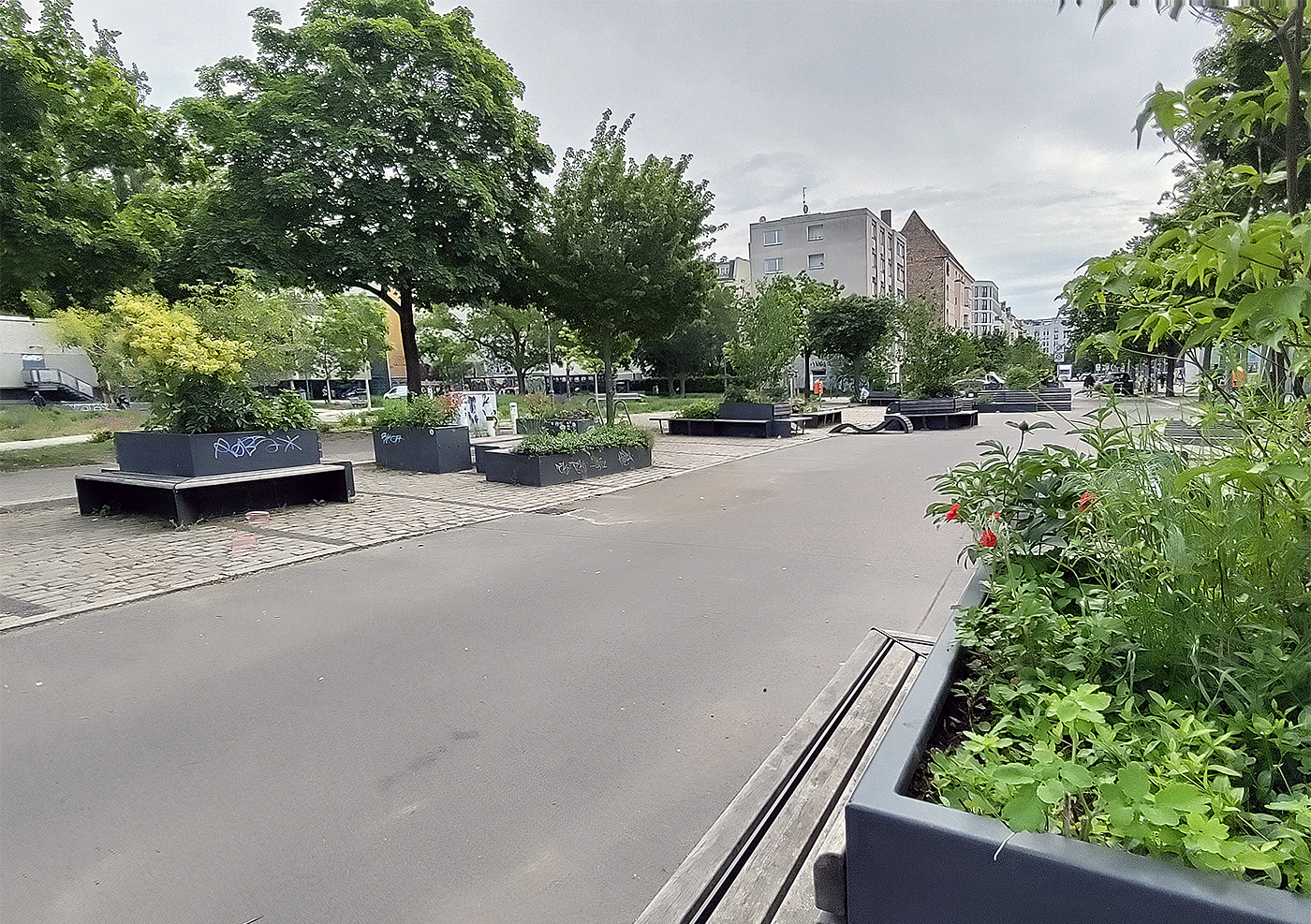 Weniger Asphalt, mehr Grün: Genter Straße wird umgebaut