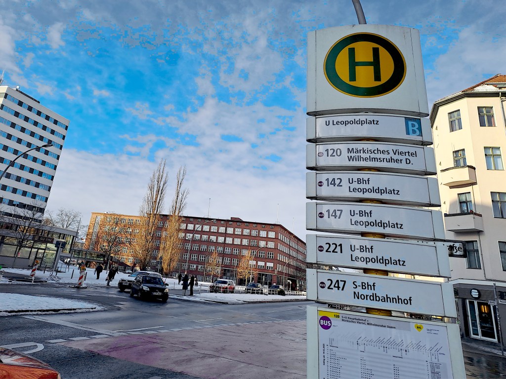Haltestelle Leopoldplatz